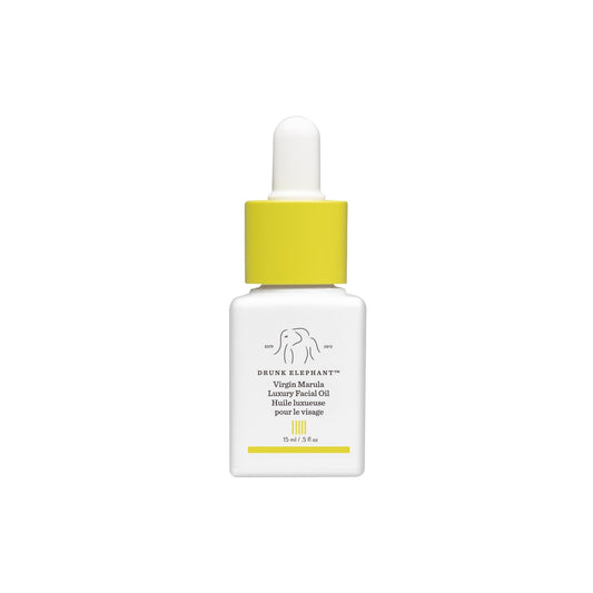 DRUNK ELEPHANT, VIRGIN MARULANDA LUXURY FACIAL OIL, NOURISH + BALANCE 15ML/.5 OZ