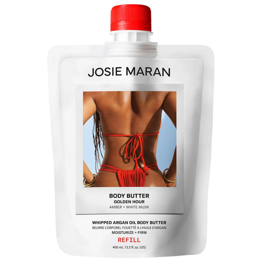 JOSIE MARAN WHIPPED ARGAN OIL BODY BUTTER GOLDEN HOUR MOISTURIZE + FIRM 60 ml