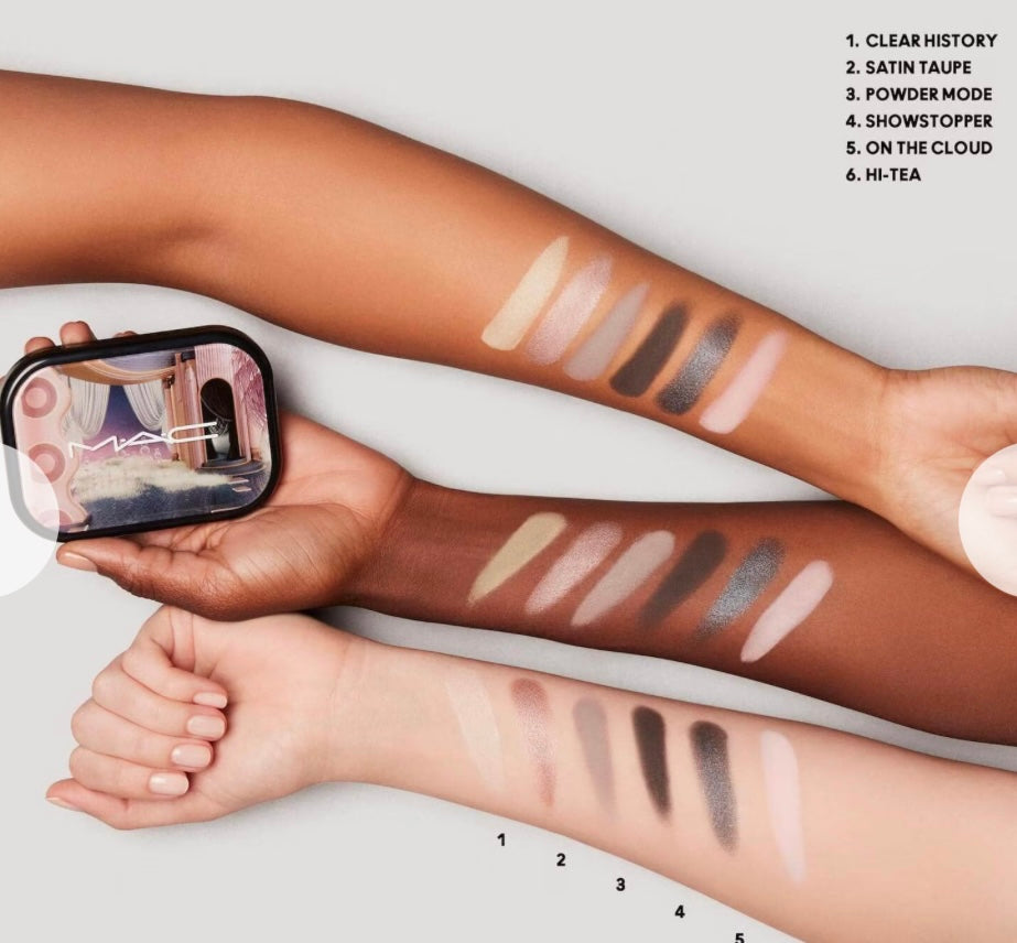 MAC CONNECT IN COLOUR EYE SHADOW PALETTE ECRYPTED KRYPTONITE