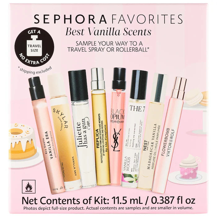 Sephora Favorites
Vanilla Perfume Discovery Set *Pre-Order*