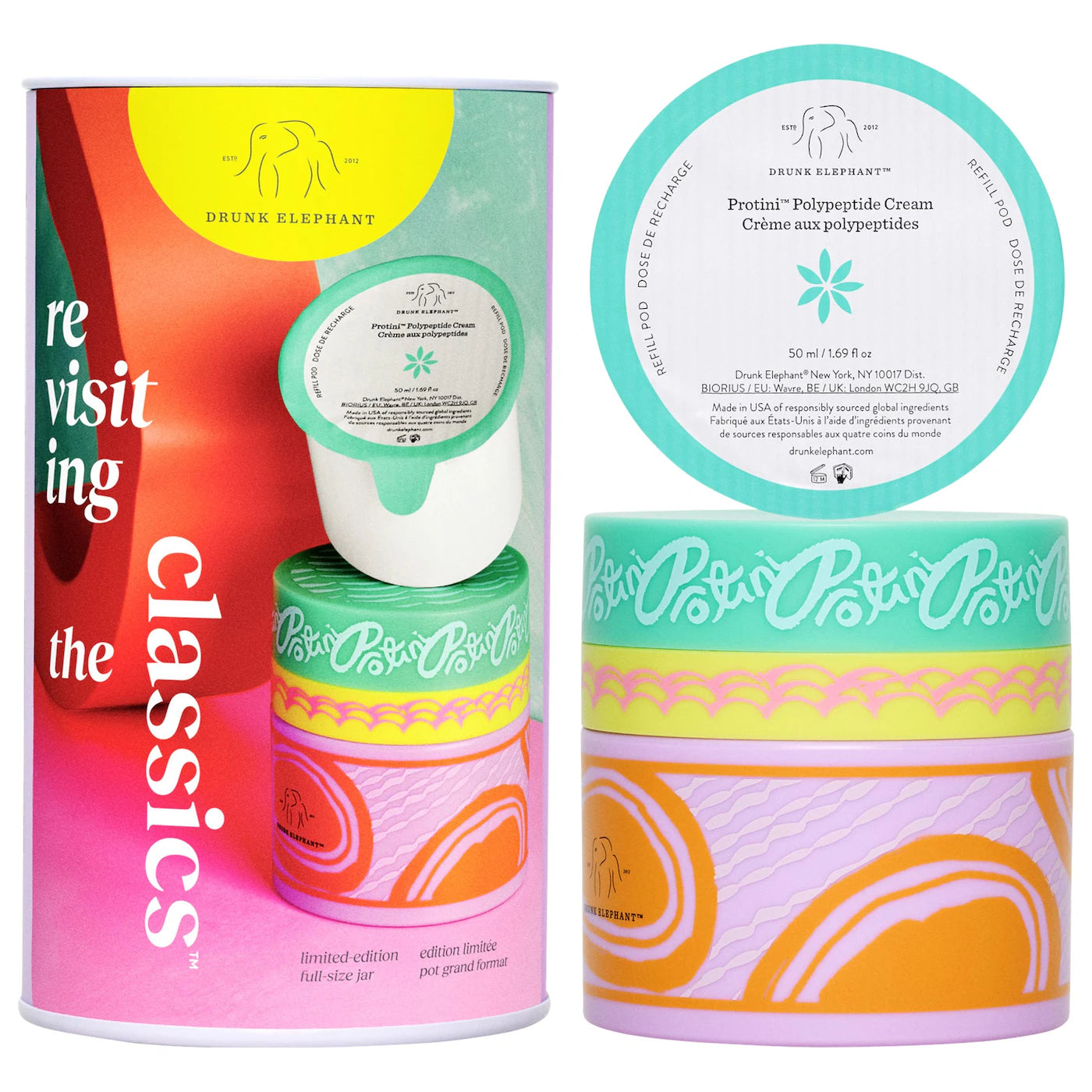 DRUNK ELEPHANT Revisiting the Classics: Protini Refill Kit *PRE ORDER*