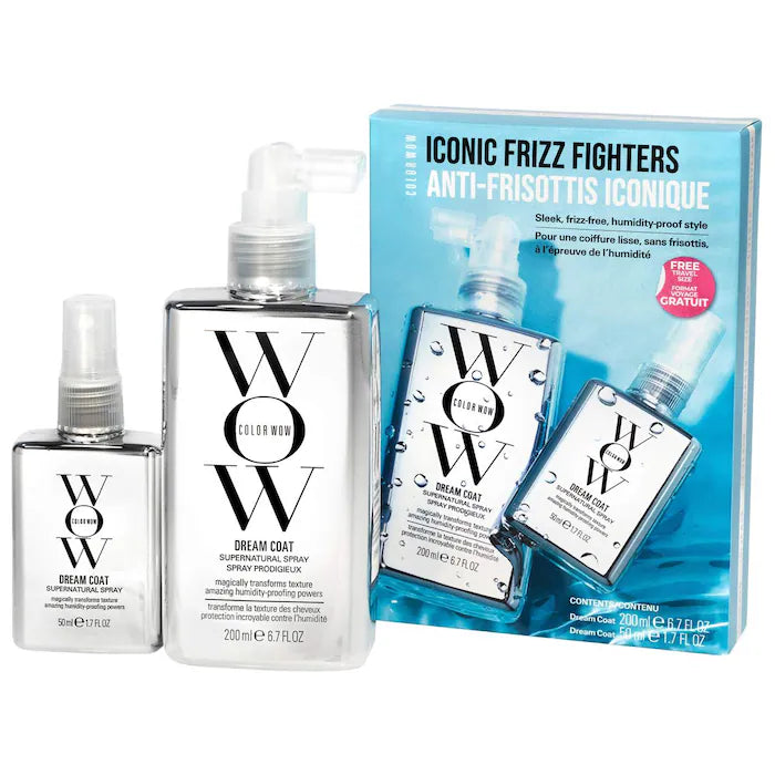 COLOR WOW
Dream Coat Iconic Frizz Fighters Hair Duo Value Set *Pre-Order*