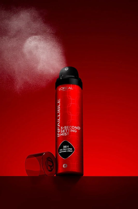 L’OREAL PARIS INFALLIBLE. 3-SECOND SETTING MIST. 1.76OZ.  *PRE ORDER*