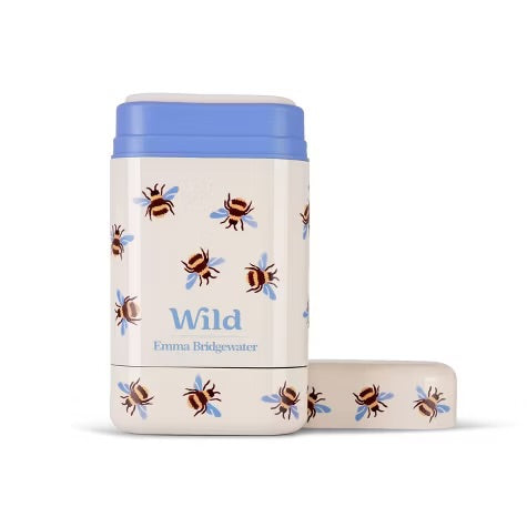 Wild Cosmetics - Refillable Bee Case with Honey & Cactus Flower - Aluminum Free Deodorant - Starter Pack - 5.29oz *PRE ORDER*