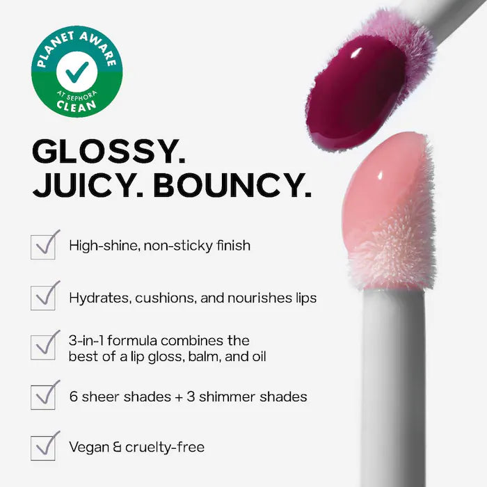 Saie
Glossybounce Lip Gloss Oil Duo *Pre-Order*