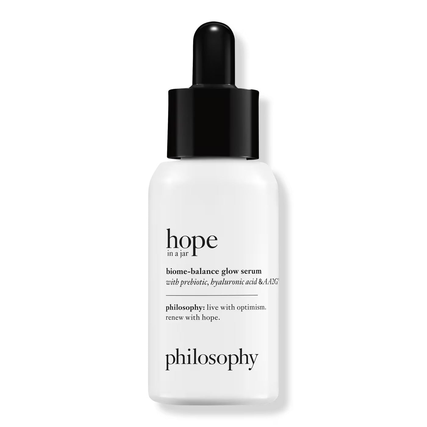 Philosophy
Hope In A Jar Biome-Balance Glow Serum