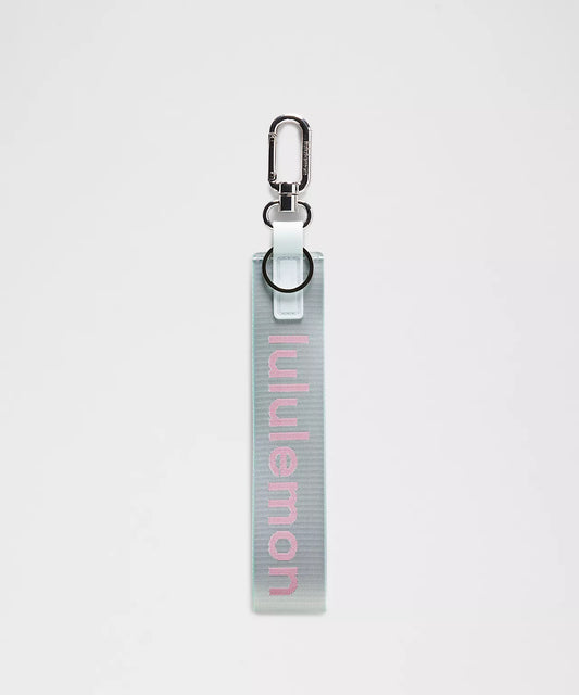 Lululemon Never Lost Keychain * Mint Breeze/Racer Pink
