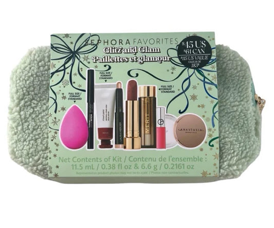 SHEPORA FAVORITES- GLITZ GLAM PAILLETTES ET GLAMOUR KIT.