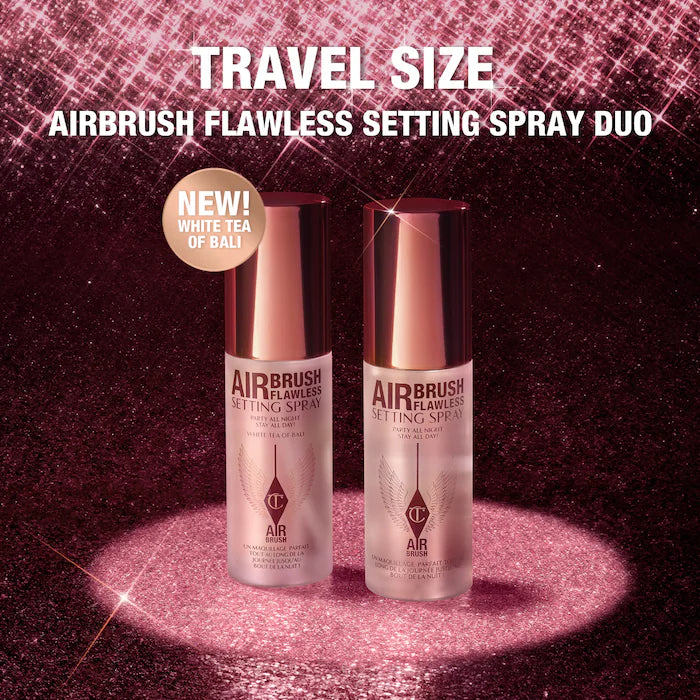 Charlotte Tilbury
Mini Airbrush Flawless Setting Spray Duo Set *Pre-Order*