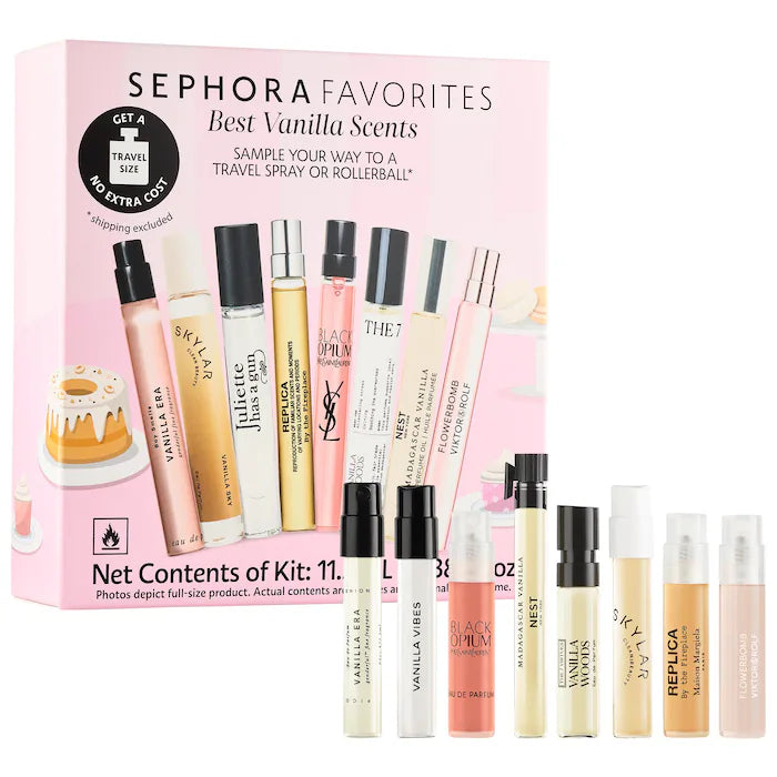 Sephora Favorites
Vanilla Perfume Discovery Set *Pre-Order*