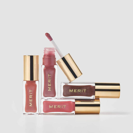 MERIT SHADE SLICK SHEEB TINTED LIP OIL BRILLANTE SHADE SLICK