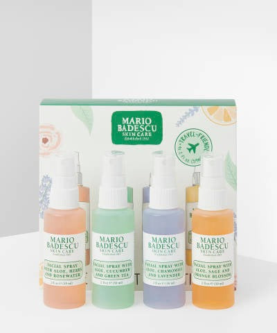 MARIO BADESCU MINI MIST COLLECTION  FOR DEWY SKIN ANHTIME ANYWHERE. *PRE ORDER*