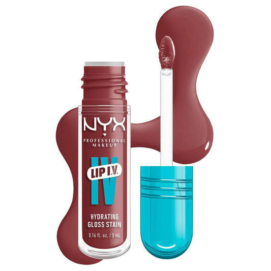 NYX LIP I.V. TINTA DE LABIOS HIDRATANTE EFECTO GLOSS
Gloss Sérum hidratante con efecto tinta