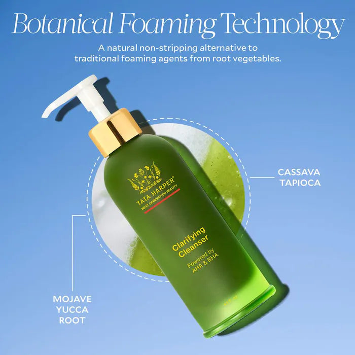 Tata Harper
Clarifying Pore & Oil Control Cleanser with BHA & AHA for Redness *Pre-Order*