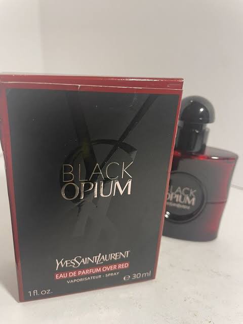YVES SAINT LAURENT-BLACK OPIUM  EAU DE PARFUM OVER RED, VAPORISATEUR-SPRAY 30 ML.