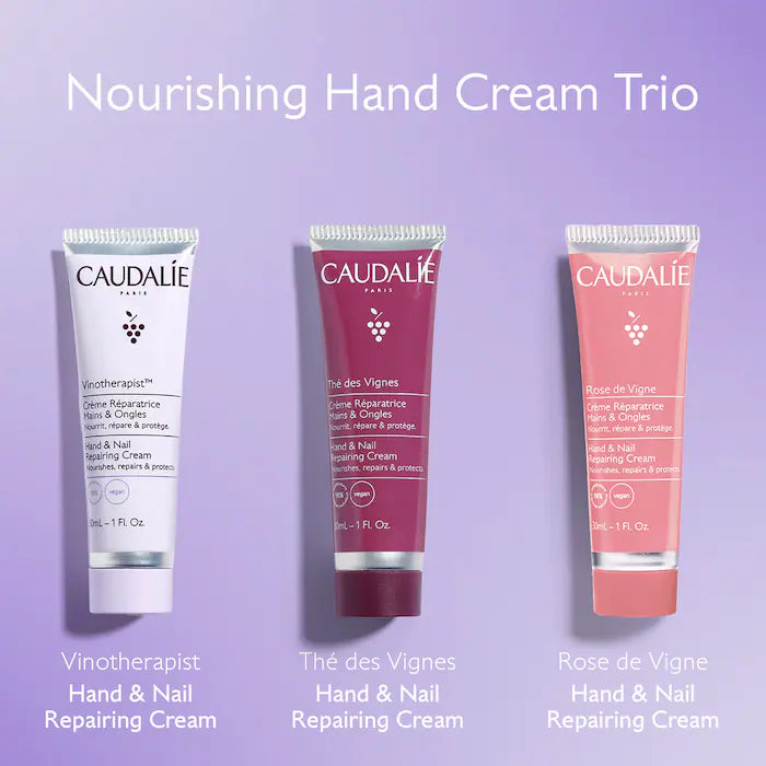 Caudalie
Hydrating & Nourishing Hand Cream Trio