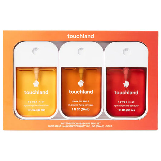 Touchland Limited Edition Power Mist Hydrating Hand Sanitizer Seasonal Trio Set *Pre-Order*