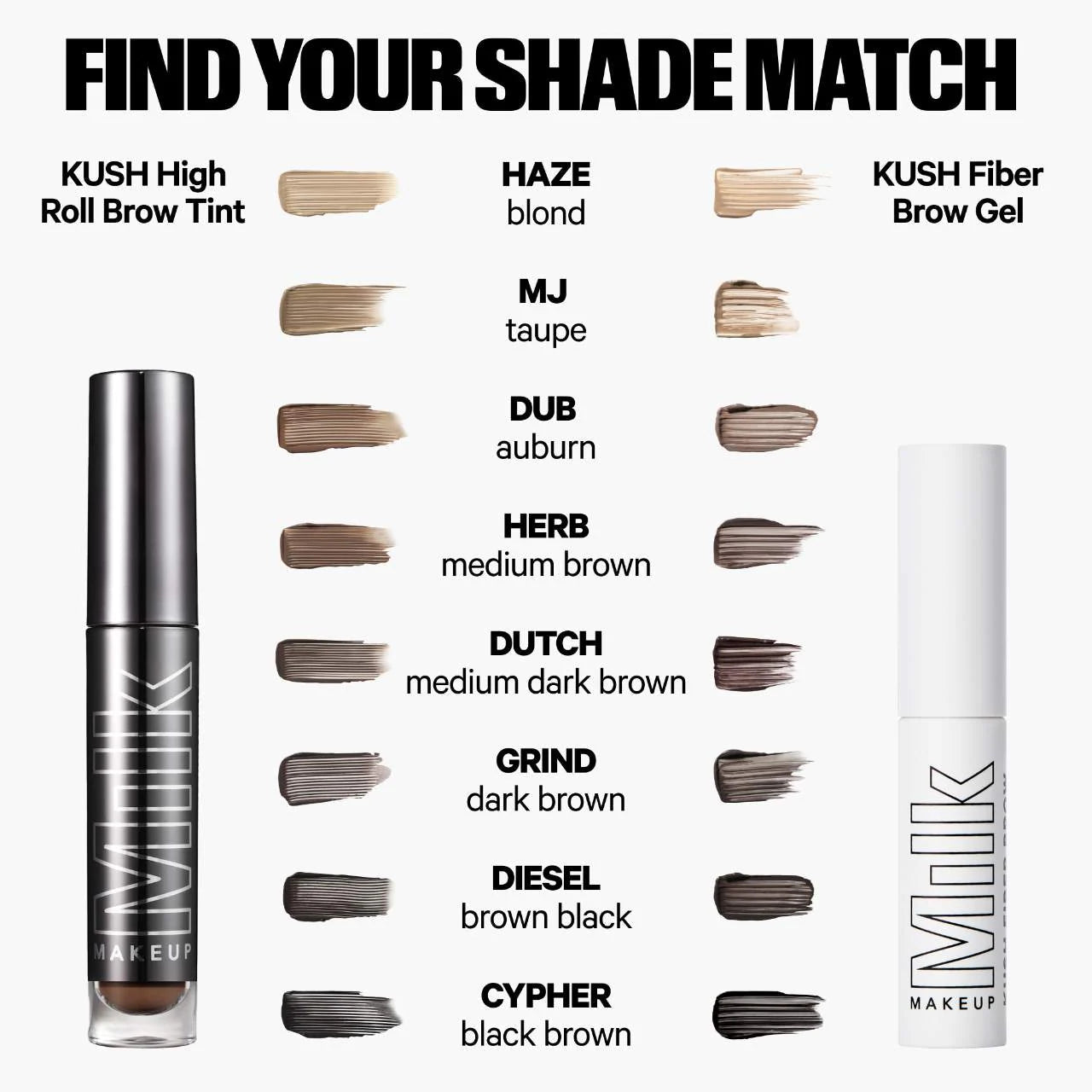 MILK MAKEUP KUSH HIGH ROLL BROW TINT 4.5 G / 0.16 OZ