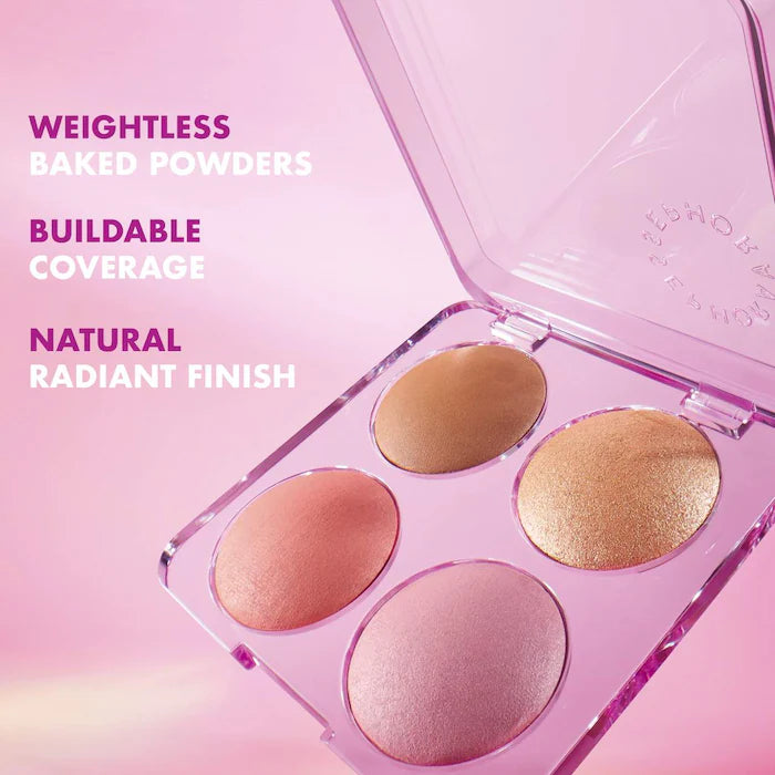 SEPHORA COLLECTION Colorful Face Bronzer, Blush & Highlighter Palette *Pre-Order*