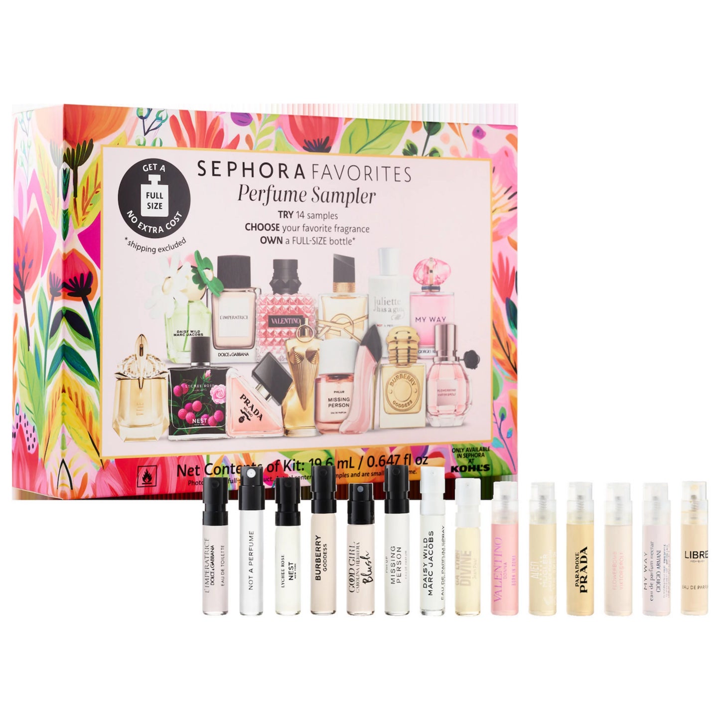 Sephora Favorites Perfume Sampler Set With Redeemable Voucher *Pre-Order*
