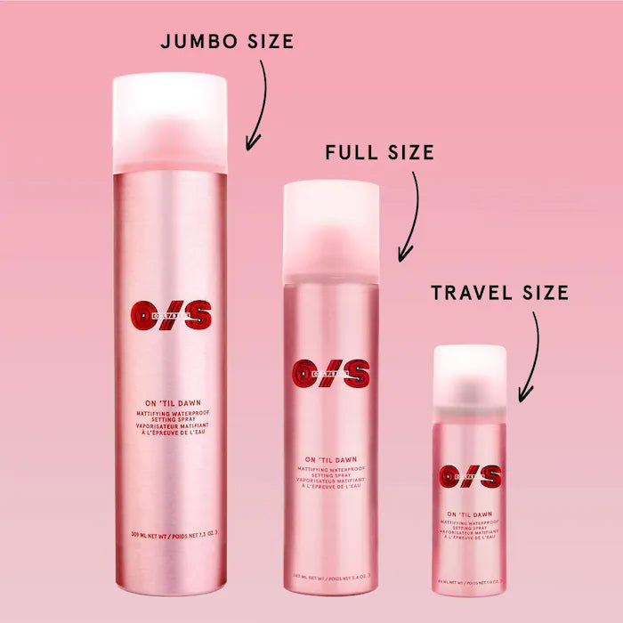 ONE/SIZE by Patrick Starrr On ‘Til Dawn Mattifying Waterproof Setting Spray *Pre-Order*