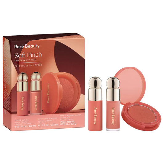 Rare Beauty by Selena Gomez Soft Pinch Cheek & Lip Trio Makeup Gift Set *Pre-Order*