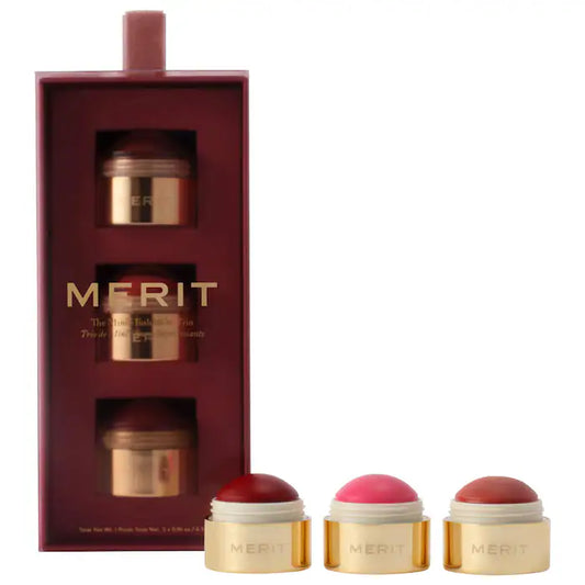 MERIT The Mini Flush Blush Balm Trio *Pre-Order*