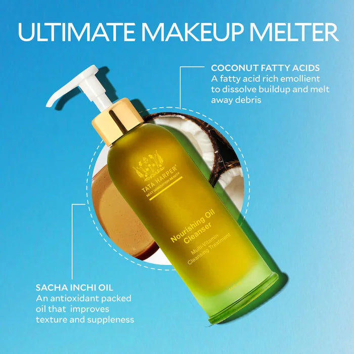 Tata Harper Nourishing Makeup Removing Oil Cleanser with Squalene and Vitamin E *Pre-Order*