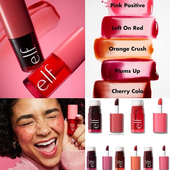 E.L.F. SHEER FOR IT BLUSH TINT buildable stain for lips + cheeks