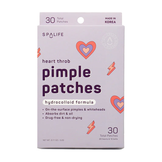 SPA LIFE HEART THROB PIMPLE PATCHES hydrocolloid formula (30patches)