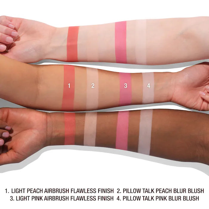 Charlotte Tilbury Pillow Talk Beauty Soulmates Airbrush Flawless Finish Brightening and Blush Powder Palette *Pre-Order*