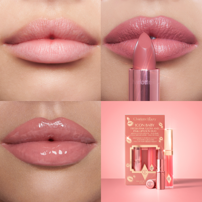 Charlotte tilbury GLOSS & LIPSTICK DUO
ICON BABY