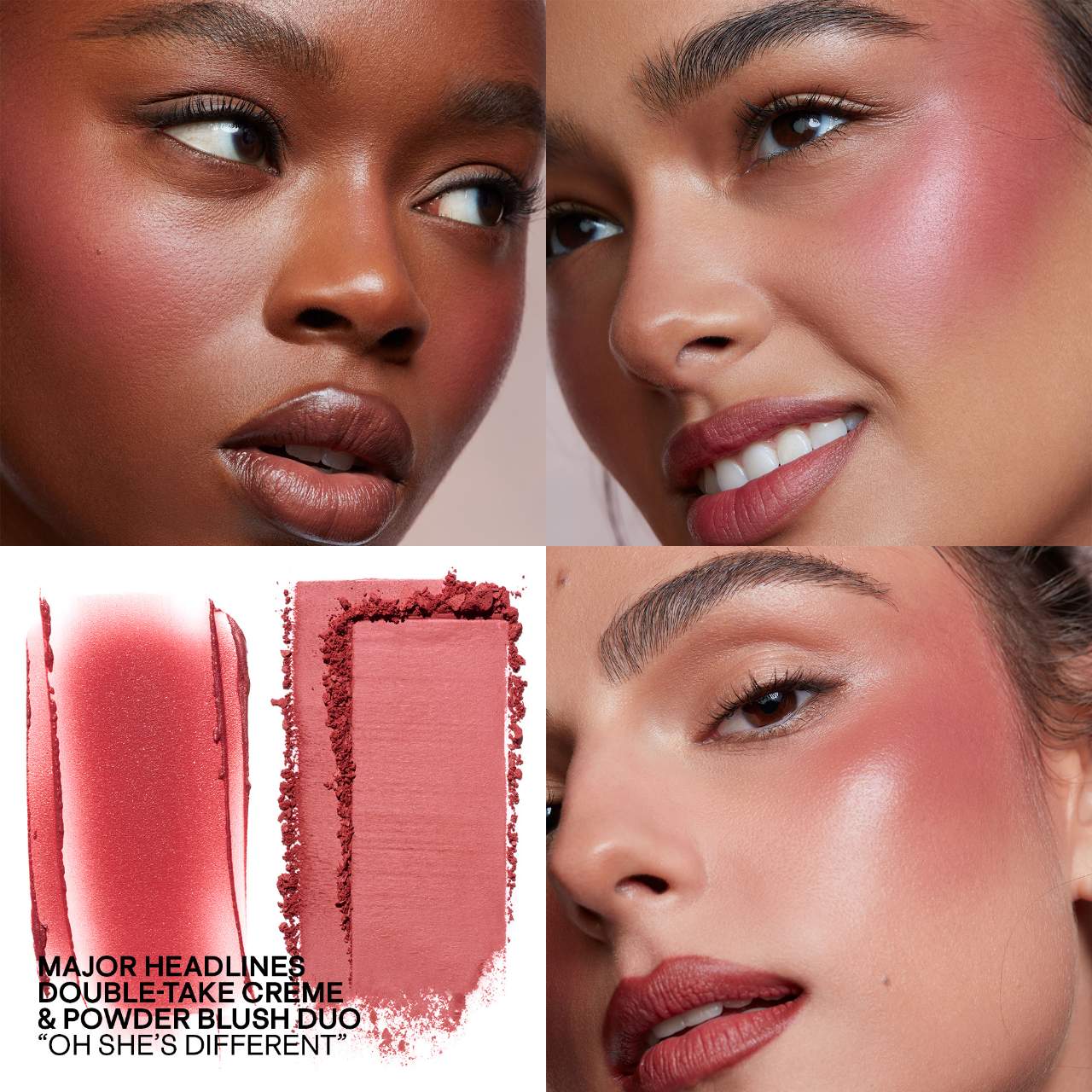 PATRICK TA Major Beauty Headlines – Double-Take Crème & Powder Blush*Pre-order*