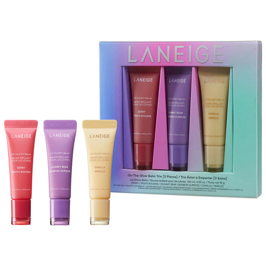 LANEIGE On-the-Glow Lip Balm Trio