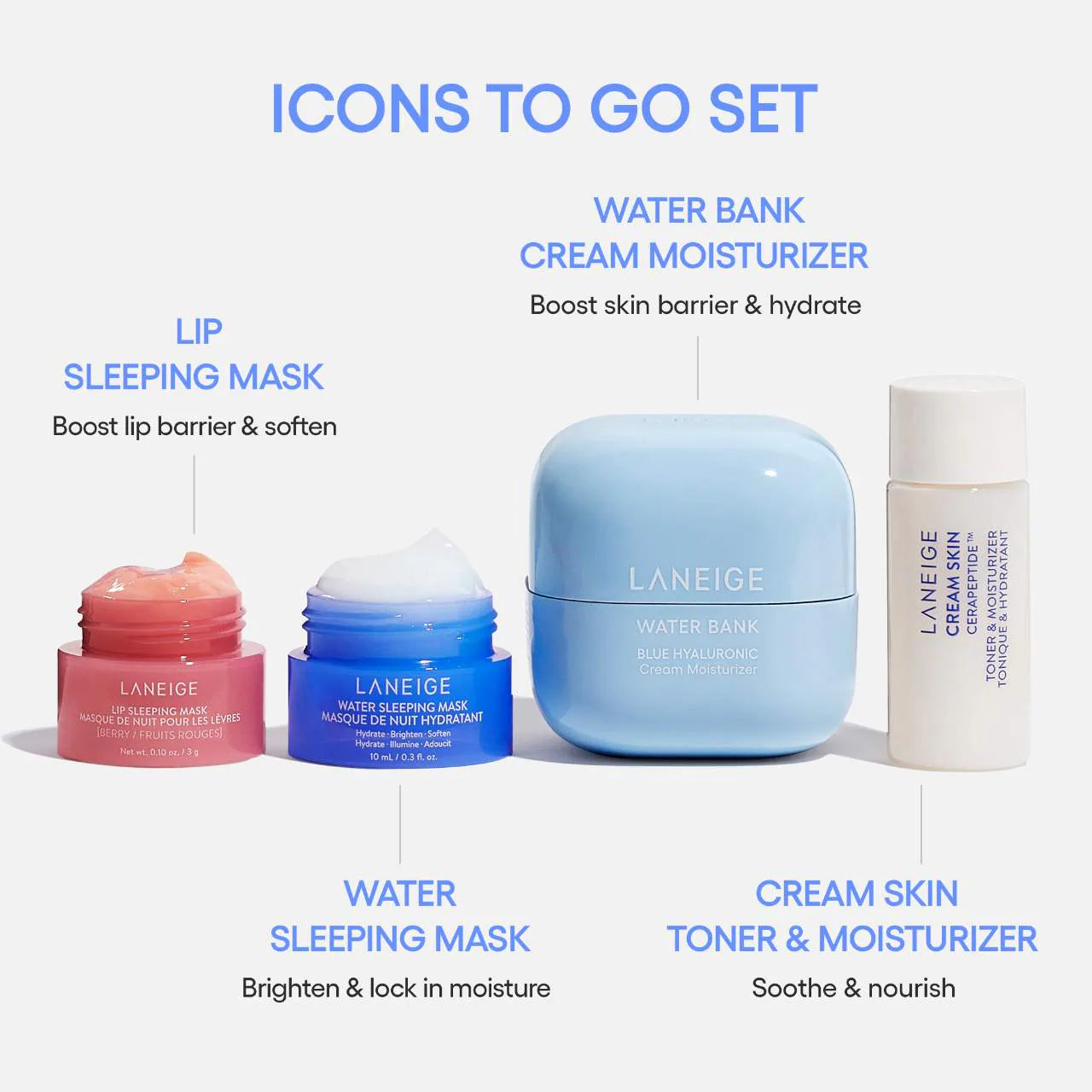 LANEIGE Icons To Go Set *Pre-Order*