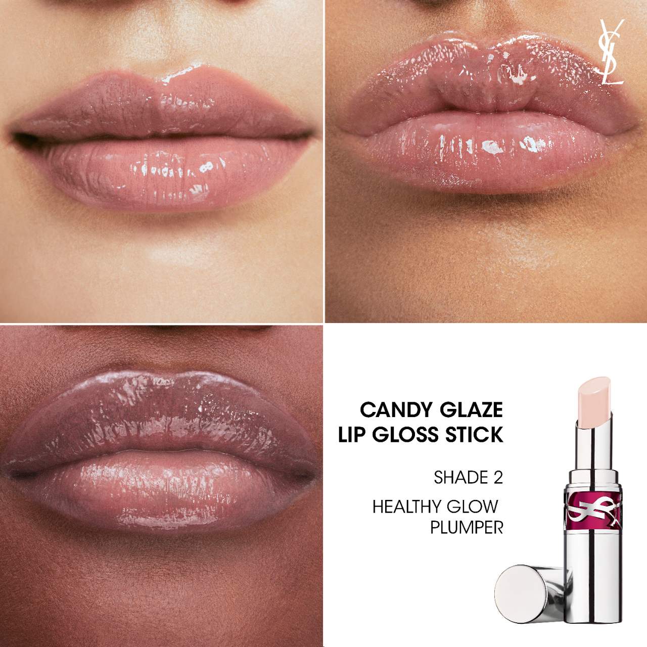 Yves Saint Laurent Candy Glaze Lip Gloss Duo Set *Pre-Order*