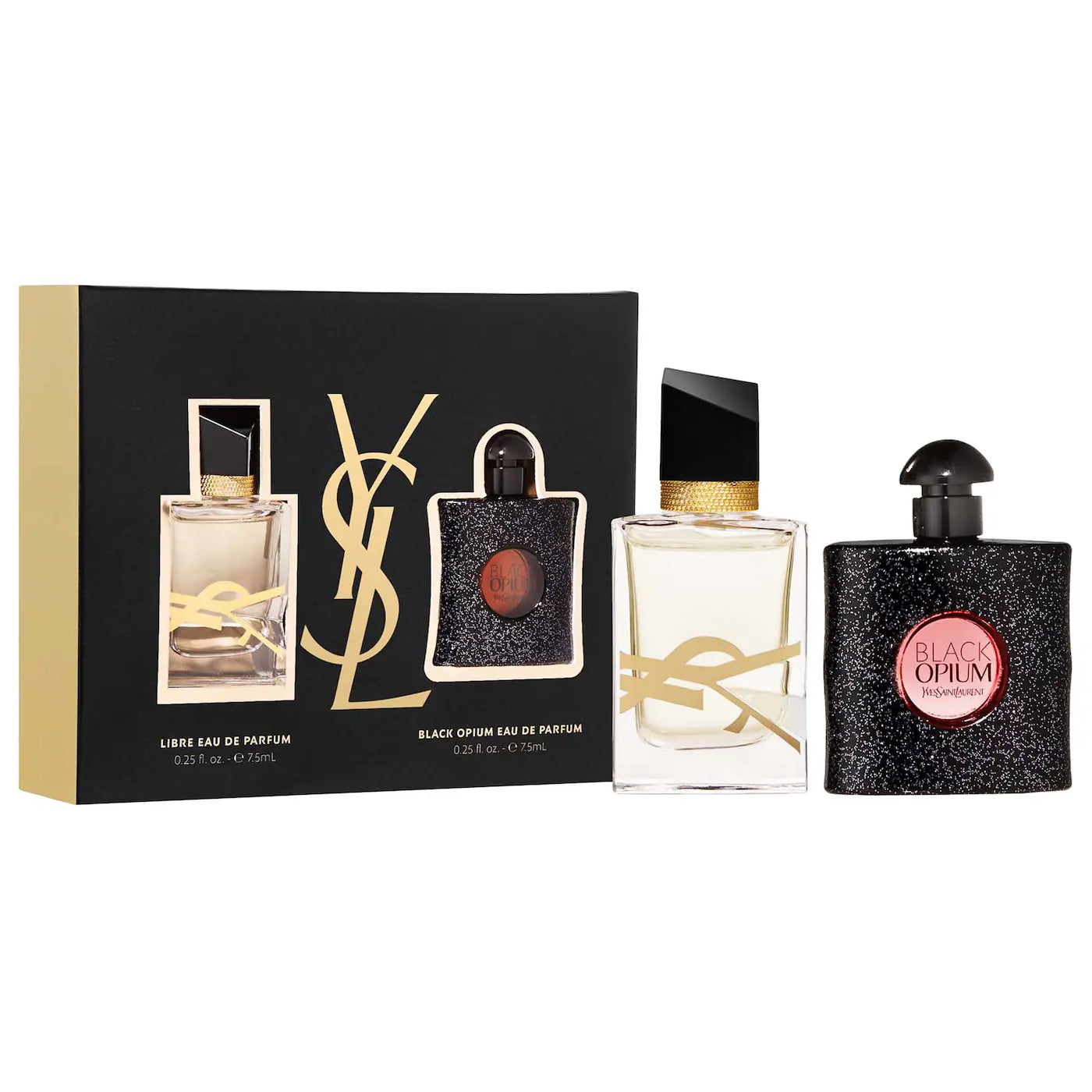 Yves Saint Laurent Mini Black Opium & Libre Eau de Parfum Set *Pre-order*