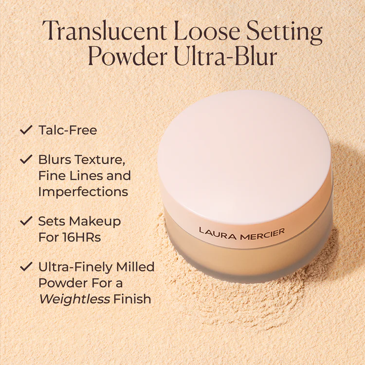 LAURA MERCIER Translucent Loose Talc-Free Setting Powder Ultra-Blur