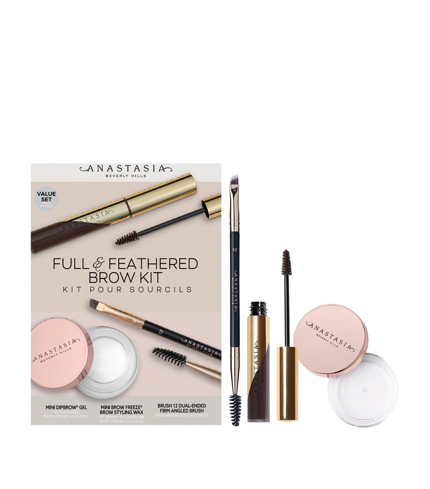 Anastasia Beverly Hills  Full & Feathered Brow Kit