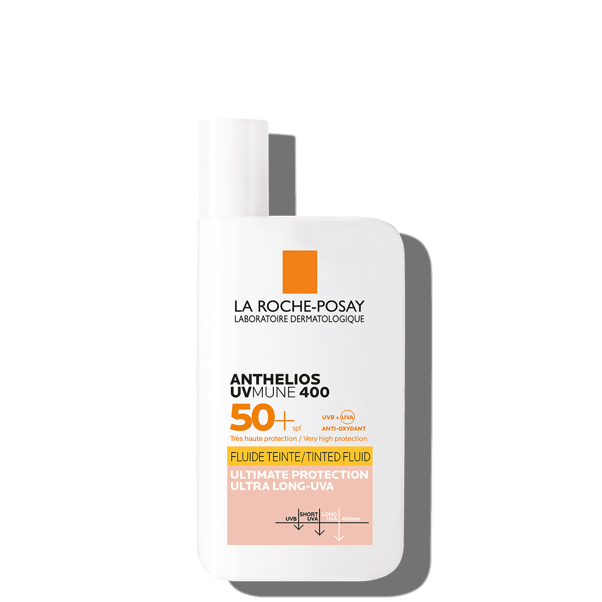 LA ROCHE-POSAY ANTHELIOS UVMUNE 400 FLUIDO INVISIBLE FPS 50+ CON COLOR