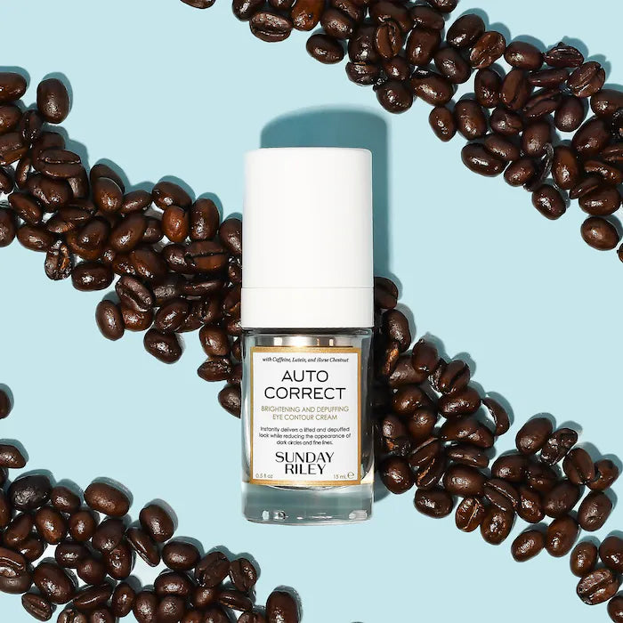 SUNDAYRILEY Auto Correct Brightening + Depuffing Eye Cream for Dark Circles