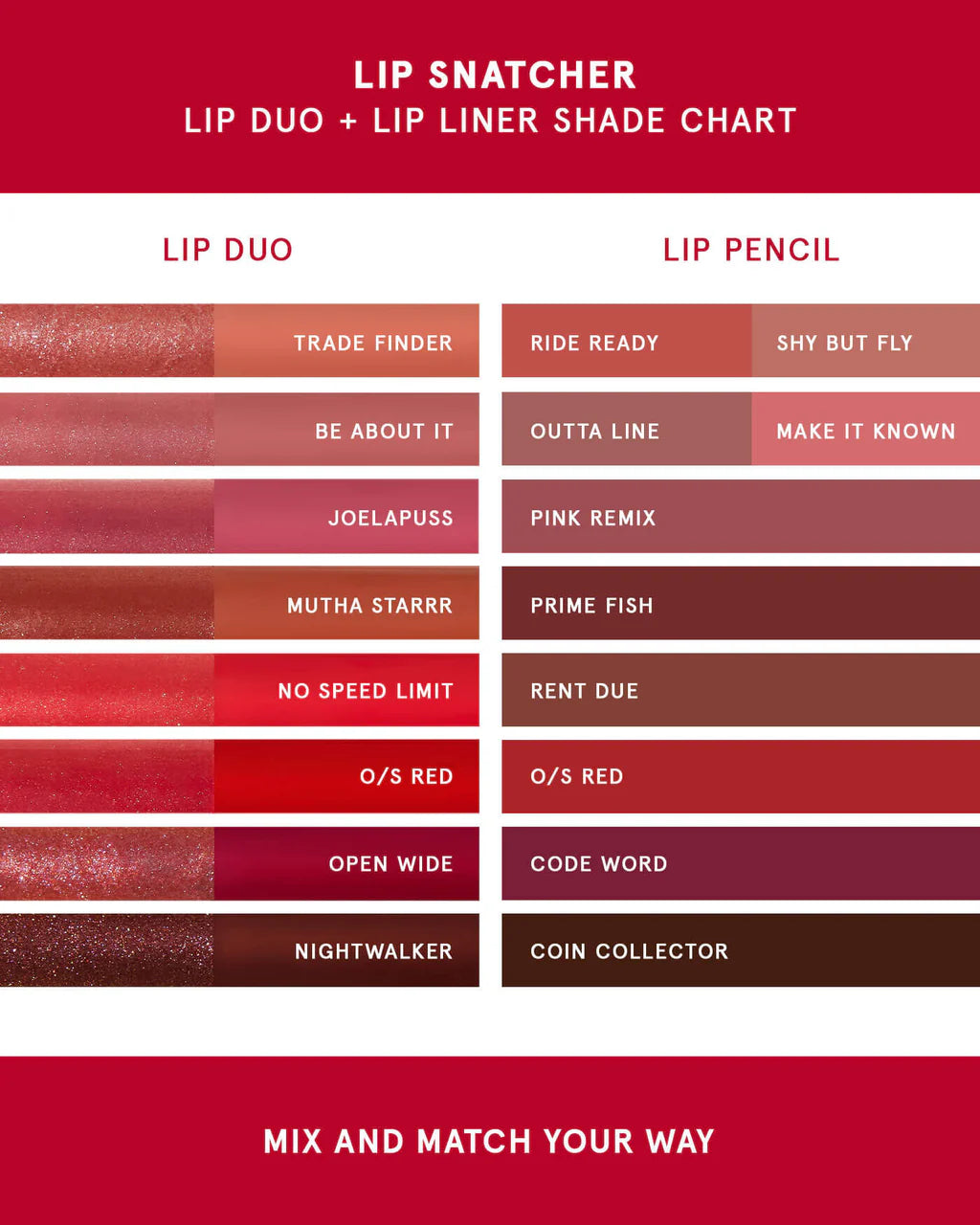 ONE SIZE LIP SNATCHER Hydrating Liquid Lipstick and Lip Gloss Duo