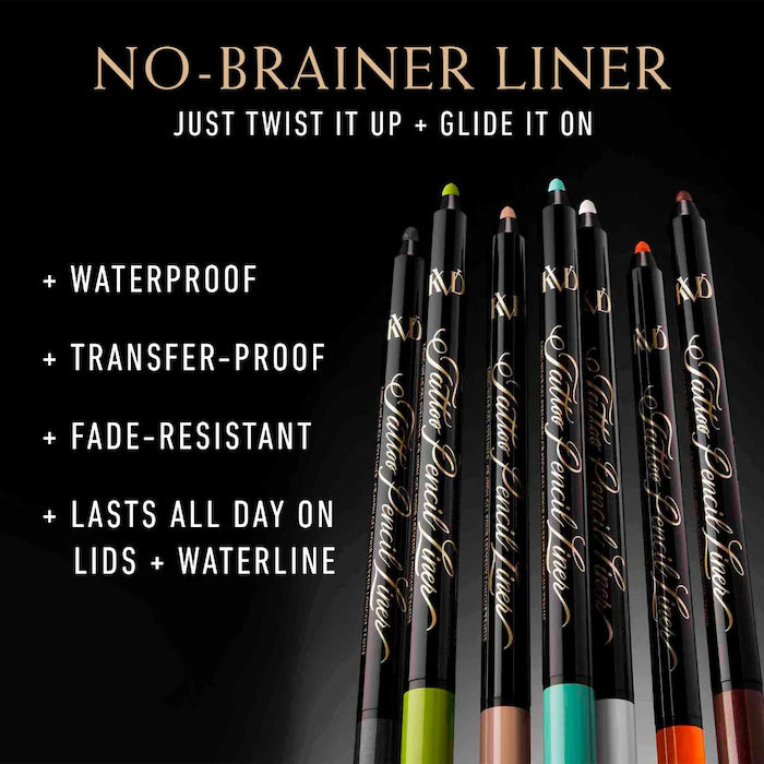 KVD Beauty Tattoo Pencil Liner Waterproof Long-Wear Gel Eyeliner *Pre-Order*