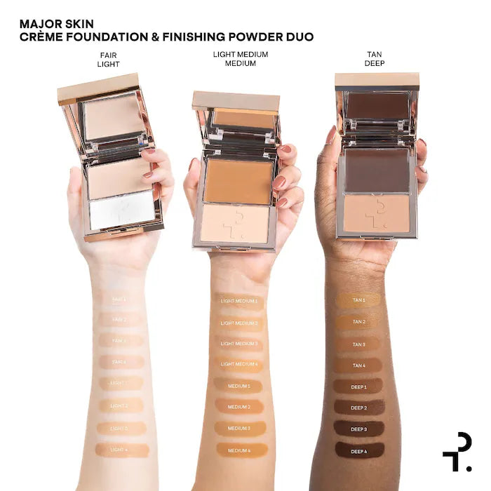 PATRICK TA Major Skin Crème Foundation and Finishing Powder Duo