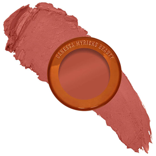 DANESSA MYRICKS Beauty Yummy Skin Blurring Balm Powder Flushed - Matte Color for Cheek & Lip