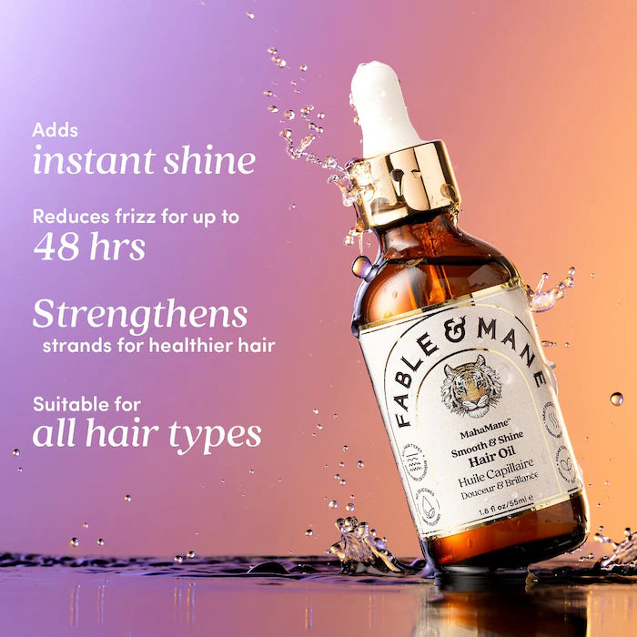 FABLE & MANE Mini Strength & Shine Hair Oiling Duo