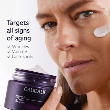 CAUDALIE PREMIER CRU ANTI AGING REFILLABLE CREAM MOISTURIZER WITH HYALURONIC ACID *PRE - ORDER*