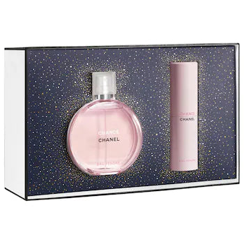CHANEL CHANCE EAU TENDRE EAU DE TOILETTE TWIST AND SPRAY SET *PRE - ORDER*